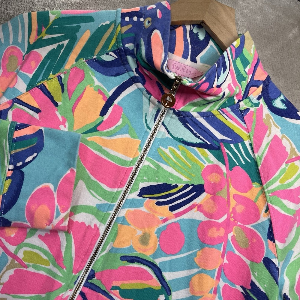 Lilly Pulitzer Skipper Popover M Exotic Garden